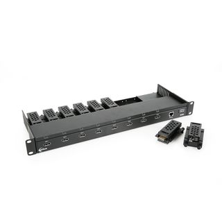 Opticis BR-500 - 19 1U Multi-Module Mounting Rack for DisplayPort 1.2 Extender