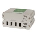 4-port USB 2.0 Ethernet LAN Extender System - Icron USB...