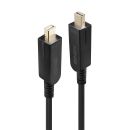 40m Fibre Optic Hybrid Mini DisplayPort 1.4 Kabel mit...