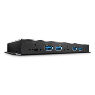 7 Port USB 3.1 Gen 2 Metall Hub (Lindy 43275)