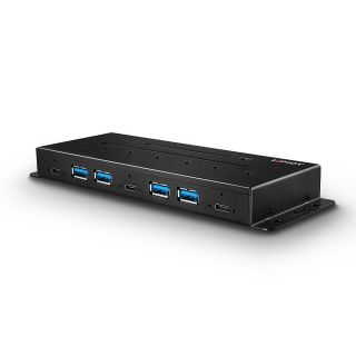 7 Port USB 3.1 Gen 2 Metall Hub (Lindy 43275)